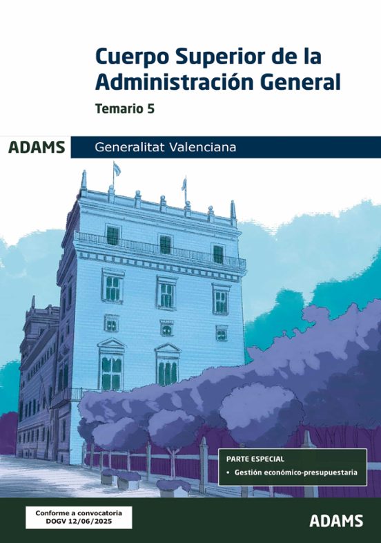 Temario 5 Cuerpo Superior De Administración General De La General De L