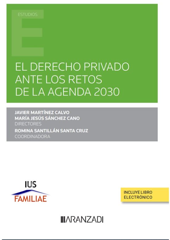 Derecho Privado Ante Los Retos De La Agenda 2030