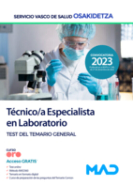 Técnico/a Especialista En Laboratorio. Test