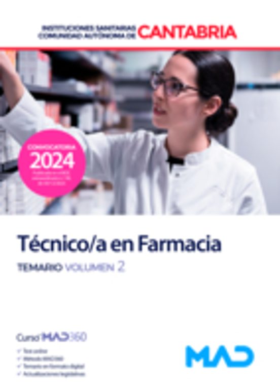 Tecnico/a En Framacia. Isntituciones Sanitarias De La Comunidad Autono