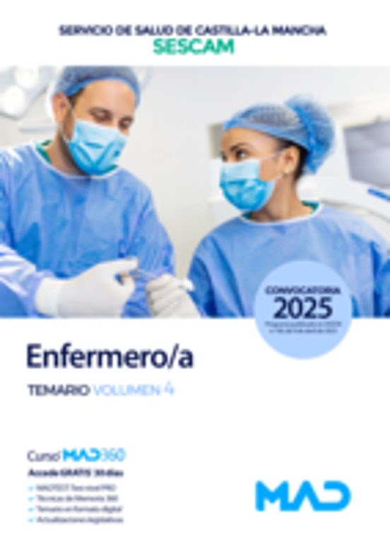 Enfermero/a. Servicio De Salud De Castilla-la Mancha Temario