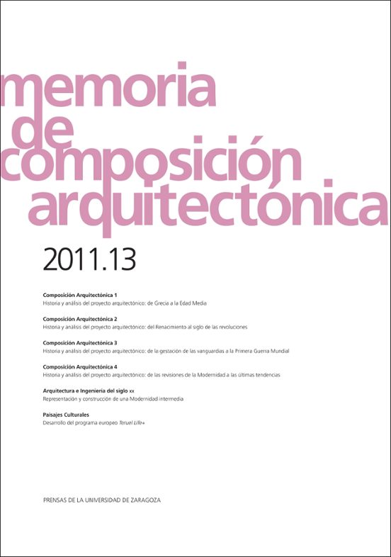 Memoria De Composicion Arquitectonica 2011-2013