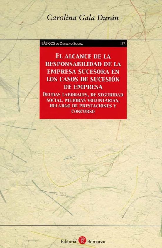 Alcance De La Responsabilidad De La Empresa Sucesora. En Los Casos De