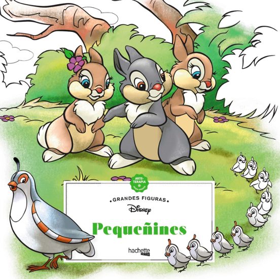 Arteterapia: Grandes Figuras: Pequeñines Disney