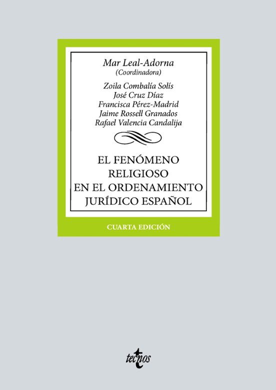 El Fenómeno Religioso En El Ordenamiento Jurídico Español