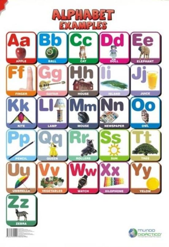 Alphafet / Alpahabet And Examples
