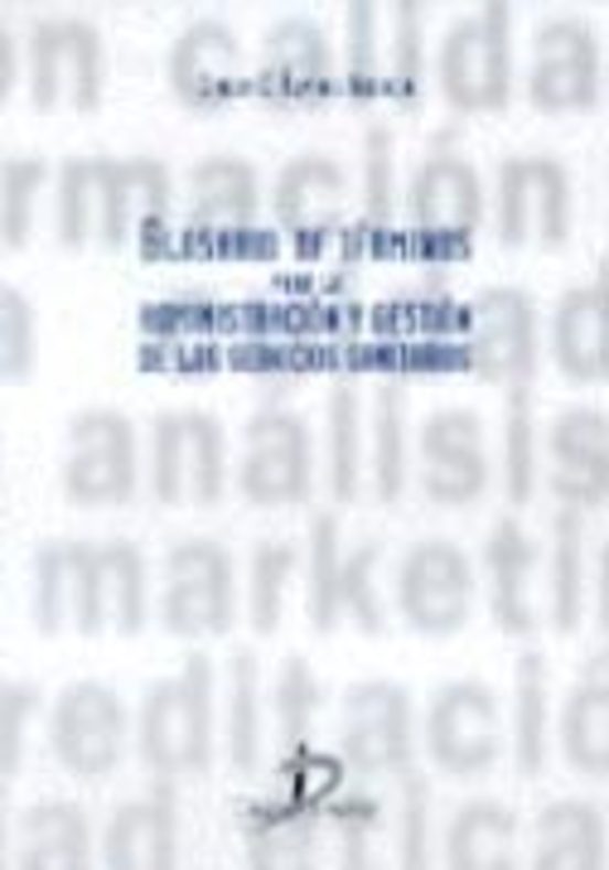 Glosario De Terminos Para Administracion Y Gestion De Servicios S Anit