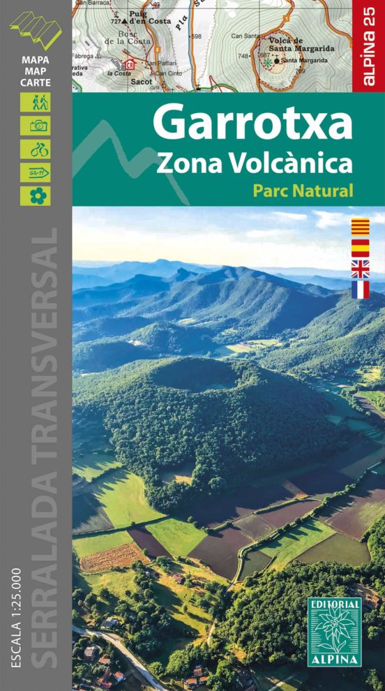 Garrotxa - Zona Volcanica - 1:25.000