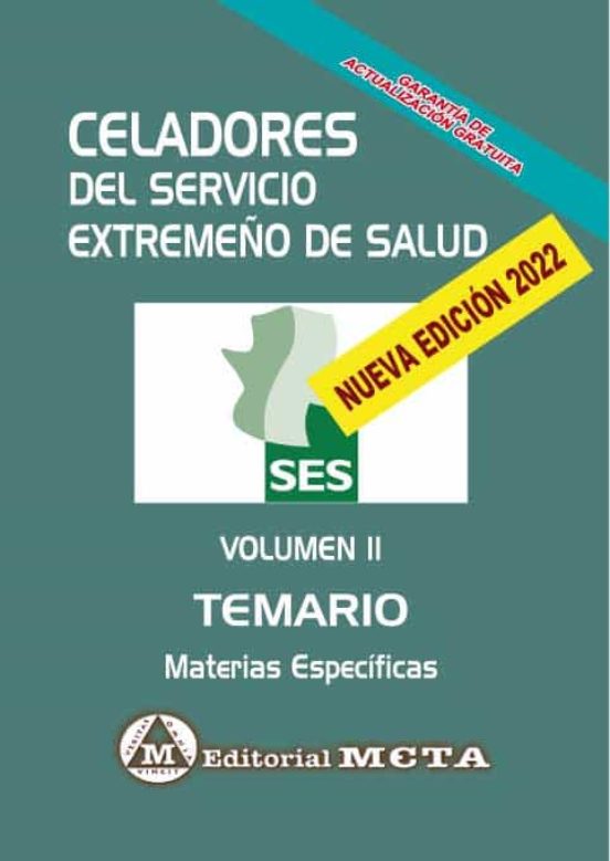Celadores Del Servicio Extremeño De Salud Materias Especificas
