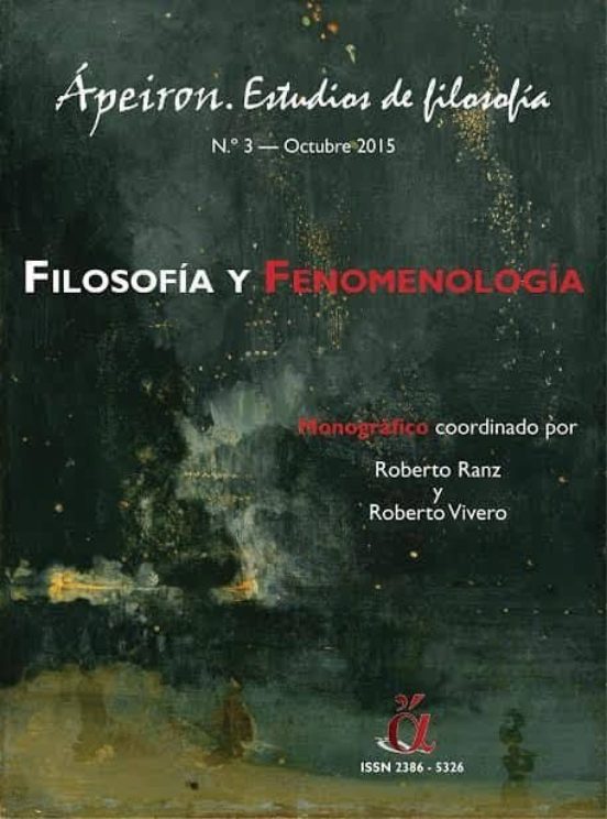 Filosofia y Fenomenologia Nº 3 : Estudios de Filosofia