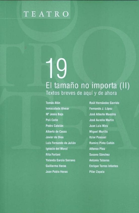 El Tamaño No Importa . Textos Breves De Aqui Y De Ahora