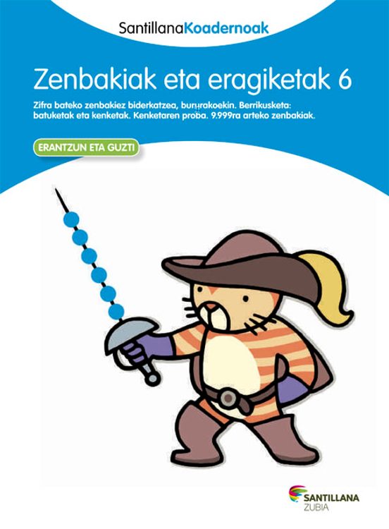 Koadernoa 6 Zenbakiak Eta Eragiketak Euskara Ed 13