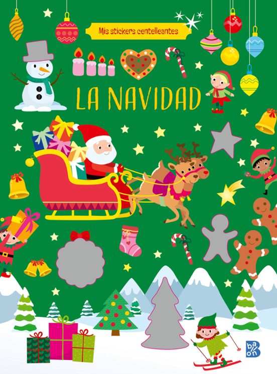 Mis Stickers Centelleantes - La Navidad