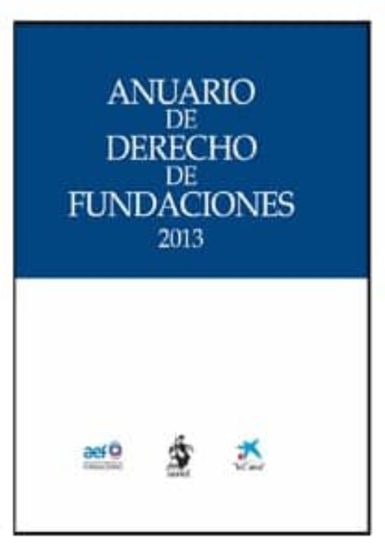 Anuario De Derecho De Fundaciones 2013