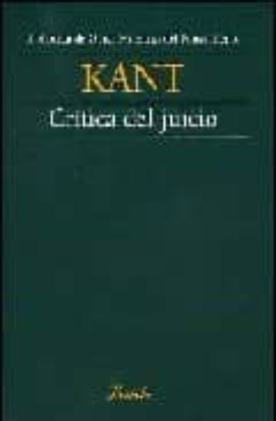 Critica del Juicio