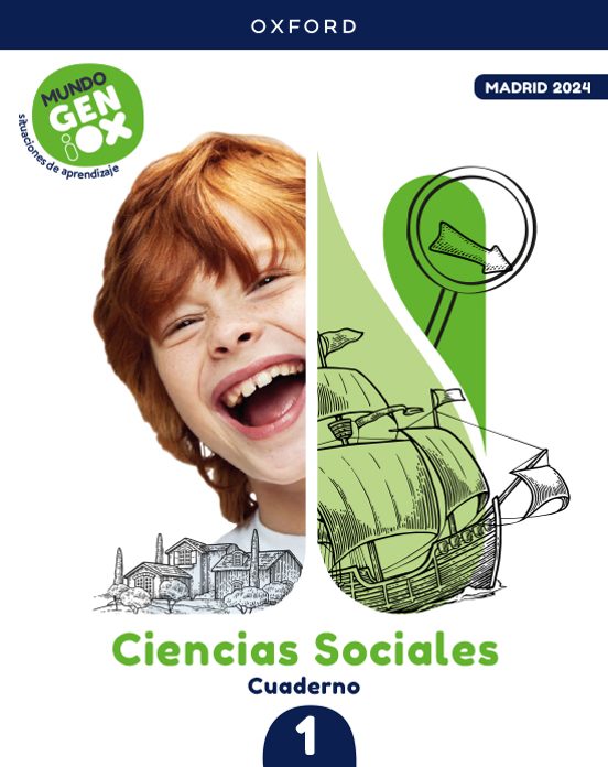 Mundo Geniox Cc.sociales 1º Educacion Primaria Ce Mad