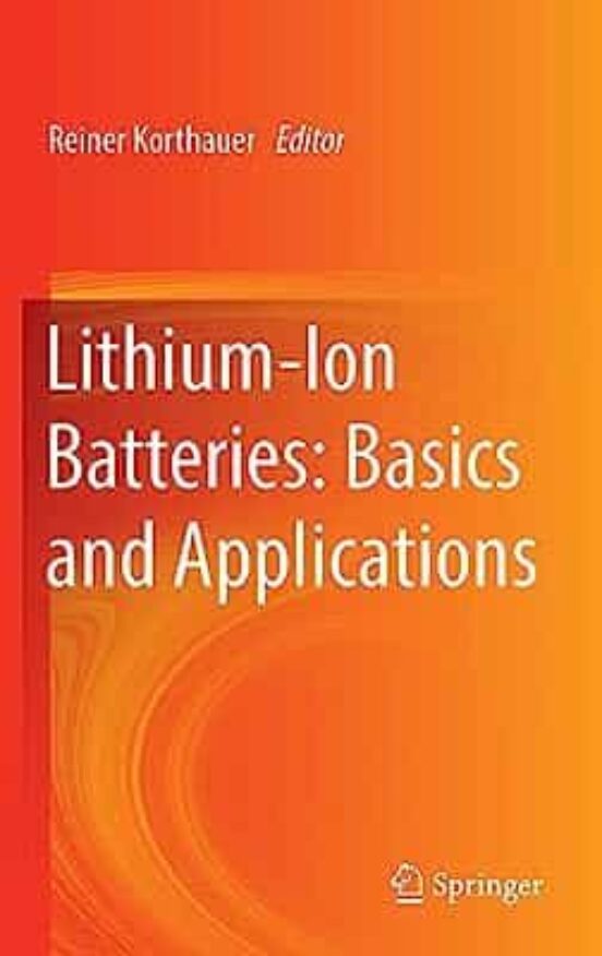 Lithium-ion Batteries: Basics And Applications