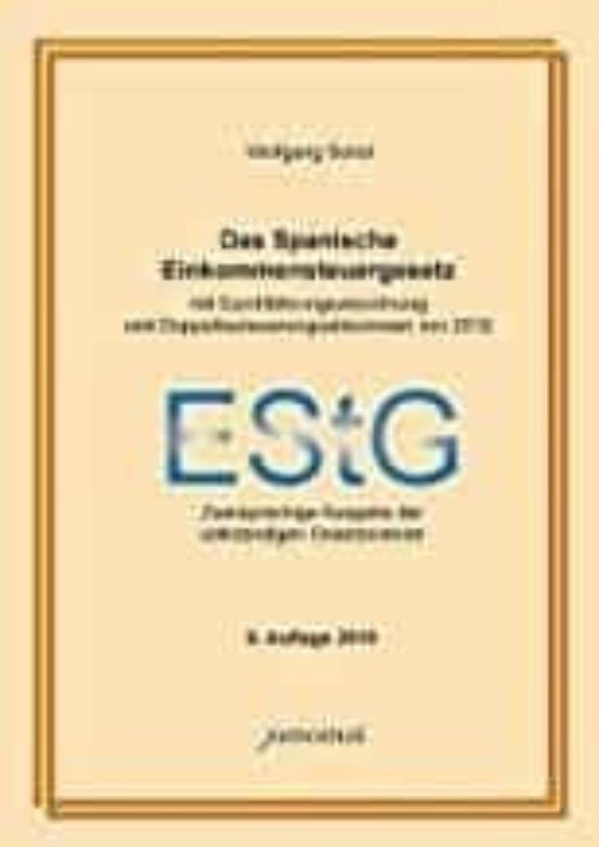 Das Spanische Einkommensteuergesetz