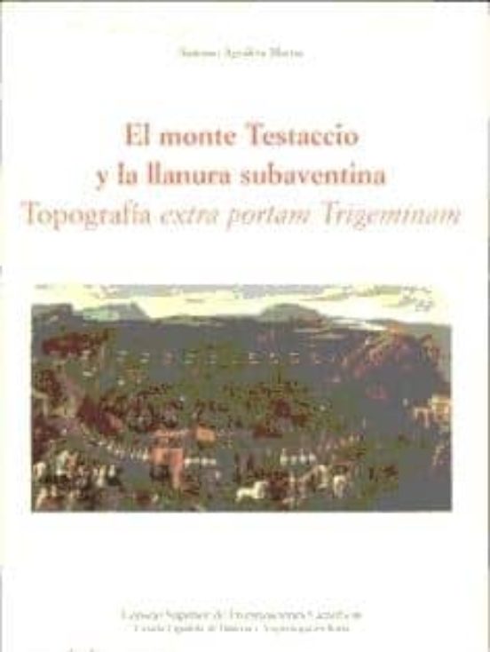 El Monte Testaccio Y La Llanura Subaventina: Topografia Extra Por Tam