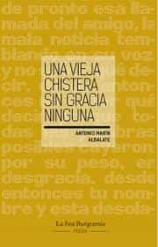 Una Vieja Chistera Sin Gracia Ninguna