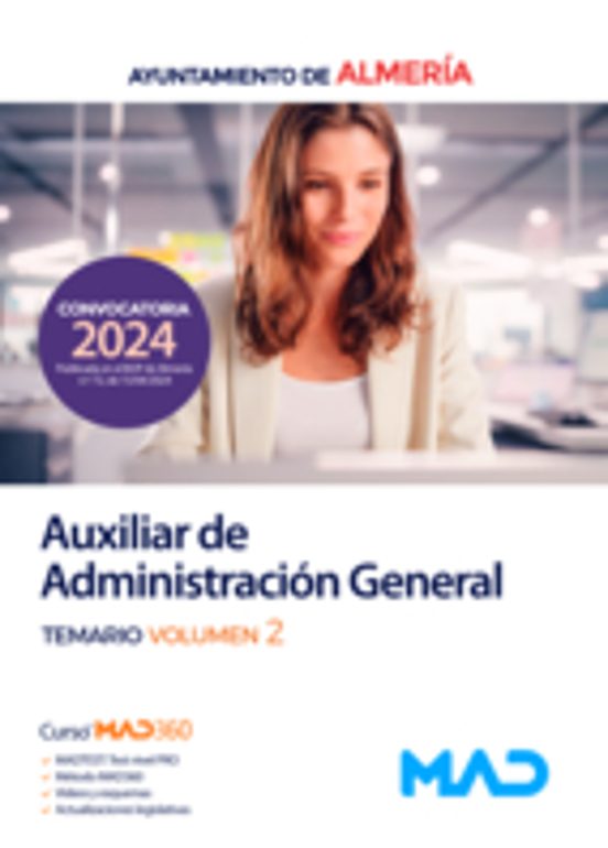 Auxiliar De Administración General Del Ayuntamiento De Almeria. Temaio