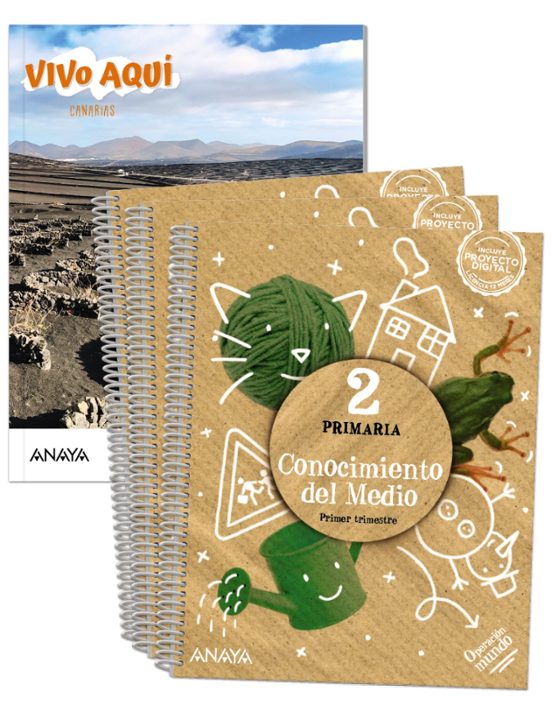 Conocimiento del Medio 2º Educacion Primaria Operación Mundo Canarias