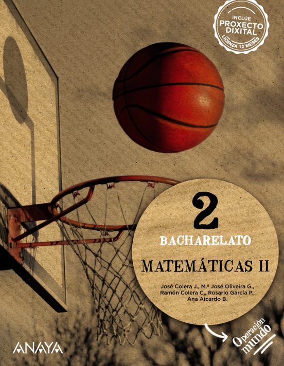 Matemáticas Ii 2º Bachillerato Galicia Operación Mundo