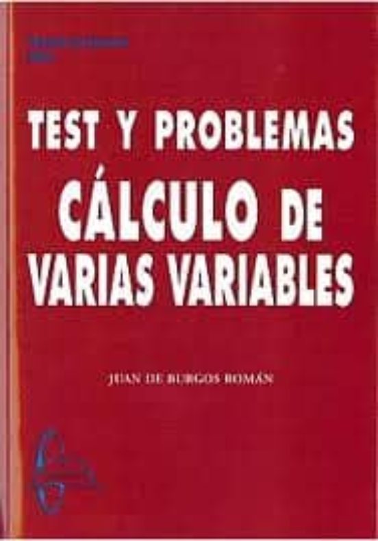 Test Y Problemas Calculo De Varias Variables