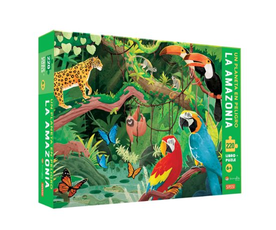 Arrecife de Coral. 220 Piezas. Con Puzzle. Edic. Ilustrado