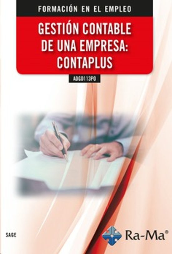 ADGD113PO Gestión Contable De Una Empresa: Contaplus