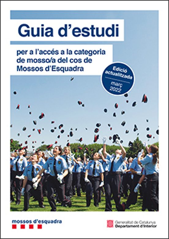 Guia D Estudi Per A L Acces A La Categoria De Mosso/a Del Cos De Mosso