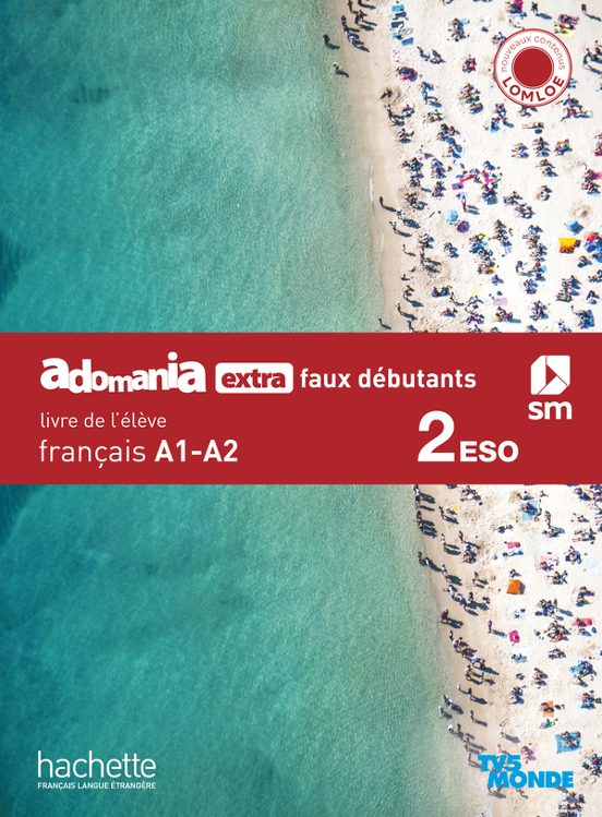 Extra Frances 2º ESO A1-A2 Proyecto Adomania Ed 2023 Mec