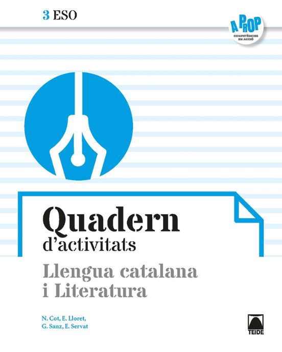 Quadern Llengua Literatura 3º ESO Catalunya a Prop