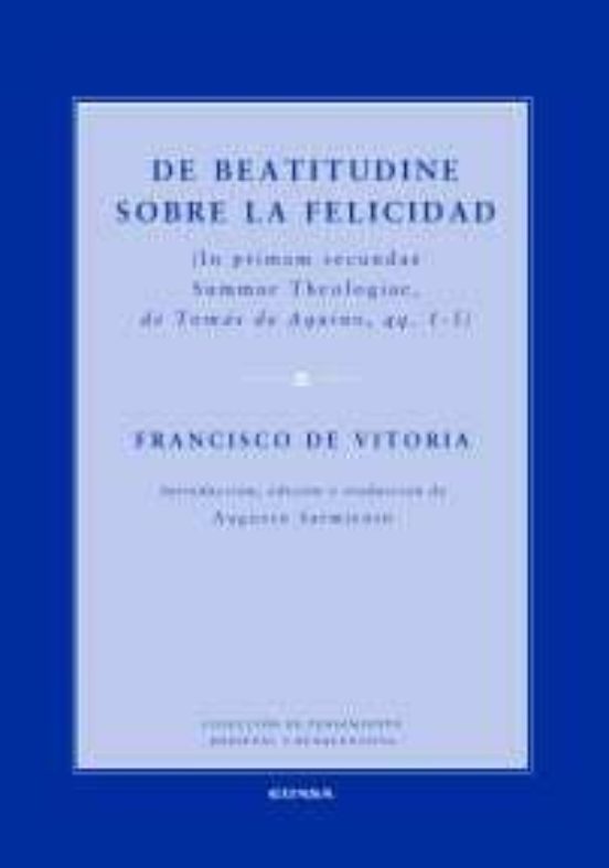 De Beatitudine Sobre La Felicidad