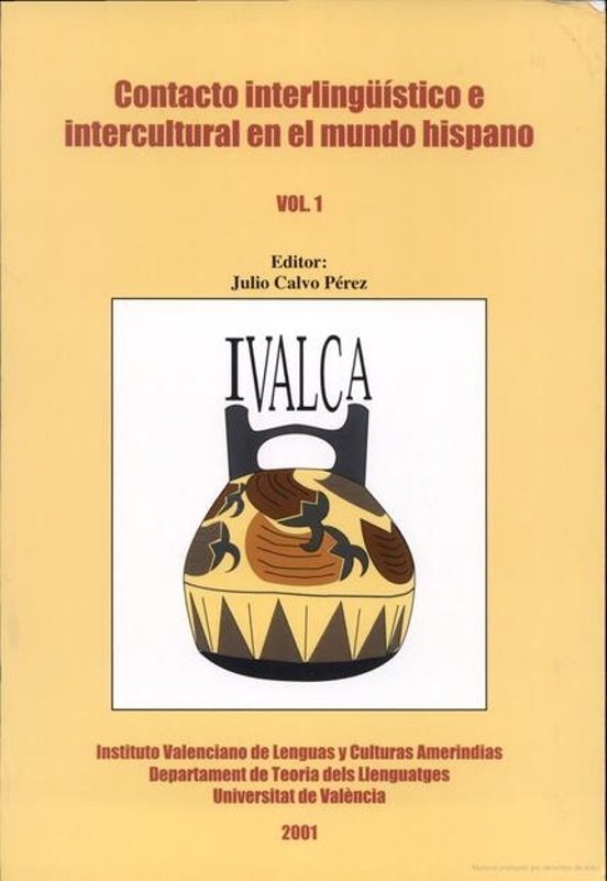 Contacto Interlingüístico E Intercultural En El Mundo Hispano
