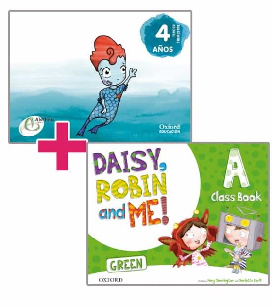 Alethea and Daisy Robin and Me Green. Pack Global 4 Años