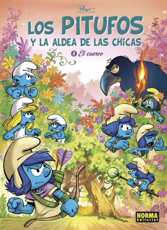 Los Pitufos y la aldea de las chicas 3. El Cuervo