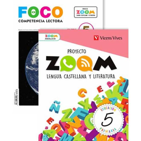 Lengua 5º Primaria Monovolumen + Foco Andalucía