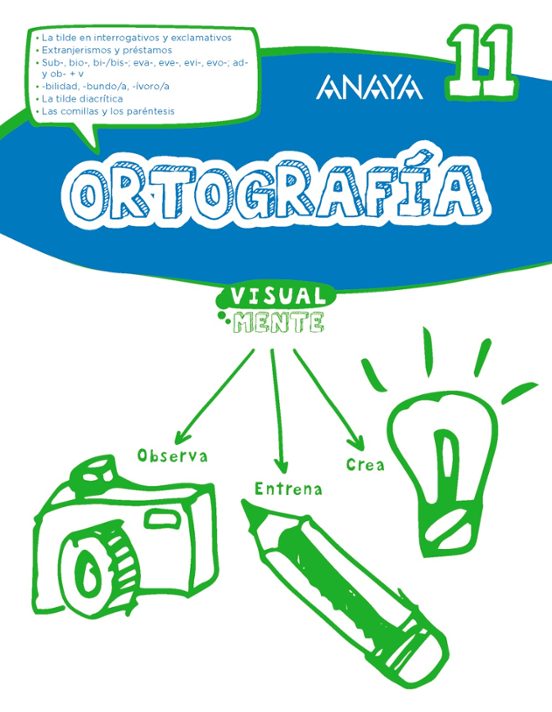 Ortografía 11. 6º Educacion Primaria