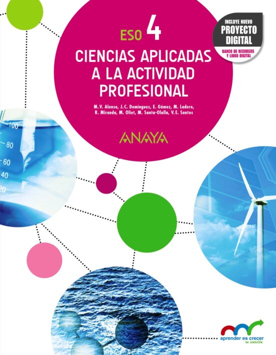 Ciencias Aplicadas a la Actividad Profesional 4º ESO Nuevo Proyecto Di