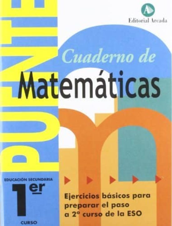 Cuaderno Matemáticas 1º Puente Eso Cast