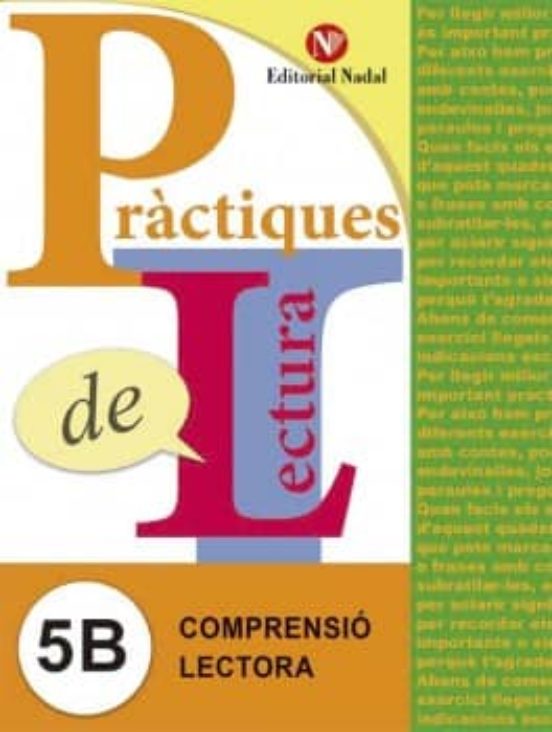 Comprension Lectora Pràctiques De Lectura 5b C.s. 5º Curs