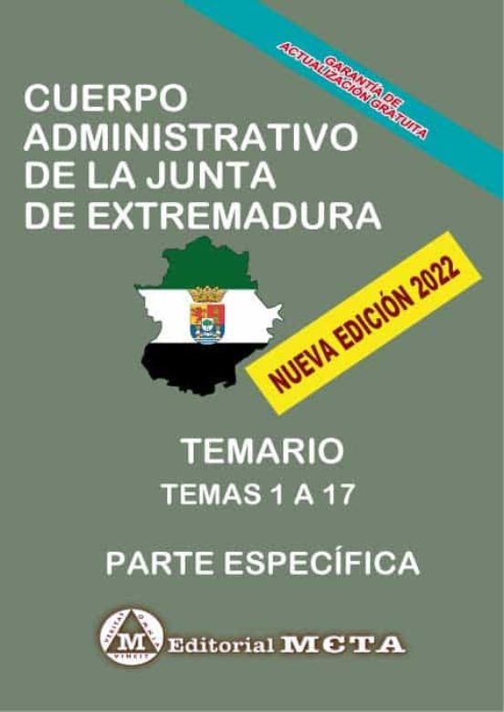 Cuerpo Administrativo Especialidad Administración General Temario Espe