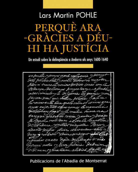 Perque Ara -gracies A Deu- Hi Ha Justicia