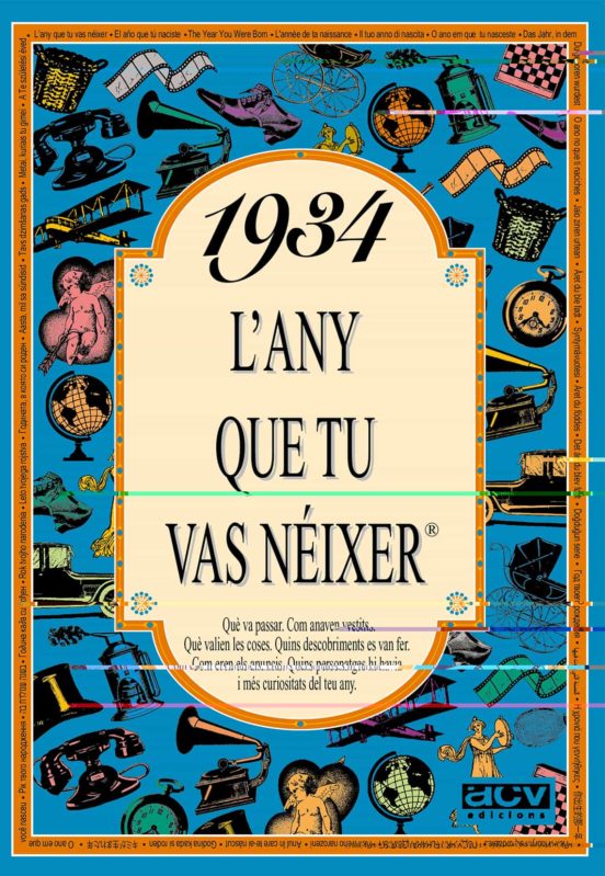 1934 Lany Que Tu Vas Neixer