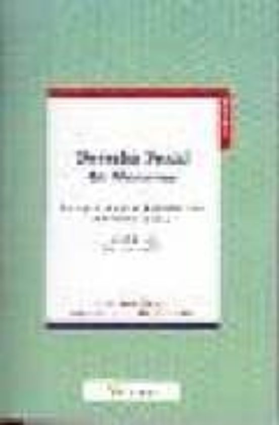 Derecho Penal De Menores