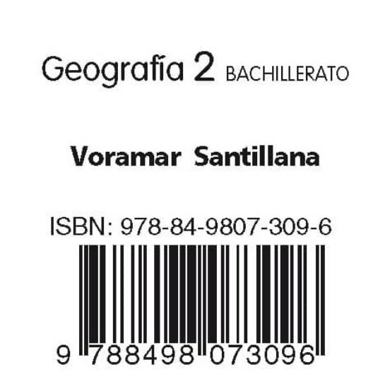 Geografia + Geografia 2º Bachillerato Vora C Saber Ed 2009