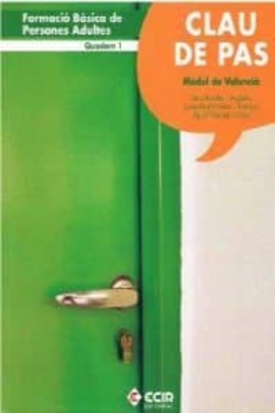 Clau De Pass 1:formacio Basica Adultes Valencia Ed 2008