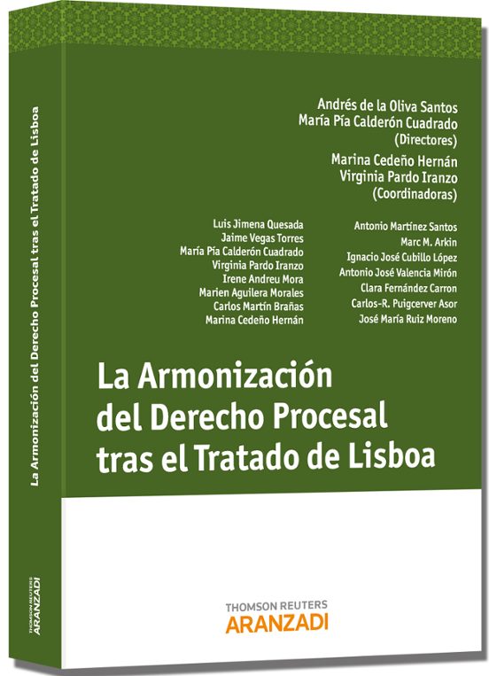 Armonizacion Del Derecho Procesal Tras El Tratado De Lisboa