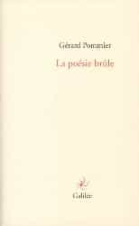 La Poésie Brûle